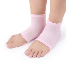 뒷꿈치양말 풋케어 발 각질패드 건조 보습양말 실리콘 뒤꿈치패드, 베이지