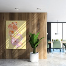 아란아트 연꽃 잉어액자 생기그림 합격운 서재 공부방 인테리어벽꾸미기, 27 연꽃품은 잉어(황금)