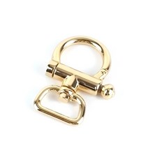 2/4Pcs 금속 회전 스냅 후크 걸쇠 20/25mm 벨트 버클 키 체인 가방 스트랩 개 가죽 끈 Carabiner 걸이 하드웨어 연결