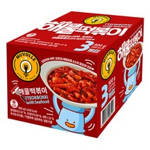 [한성마트] 무볼레 해물떡볶이 300gx3팩, 단품