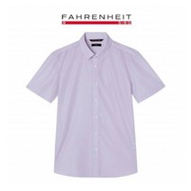 [지이크] 롯데몰 파렌하이트 21 S/S 퍼플 트리코트 도트 기능성 저지원단 슬림핏 반팔