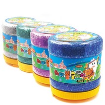 EK_키드키즈 [티파하파] 하비 볼클레이(구슬) 300g 대용량(통), 빨강