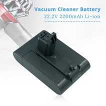 청소기배터리 다이슨 b형 시리즈용 22.2V 2200mah 리튬 이온 충전식 진공 청소기 배터리 DC31 호환, 한개옵션0