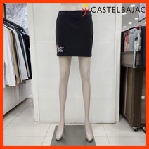 까스텔바작 여성 자수 스트레치 스커트.5BGAMCU703