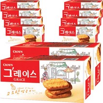 크라운 그레이스 사무실 탕비실 과자, 85g, 10개입