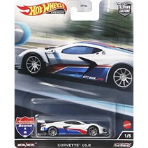 MATTEL Hot Wheels Car Culture 아메리칸 씬 콜벳 C8.R [3세~] HCK03 화이트, 상품명참조
