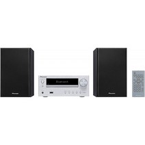 파이어니어 X-HM26 CD미니 컴포넌트 Bluetooth탑재/MP3/AM/FM대응 실버 X-HM26(S):가전·카메라