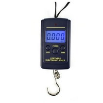 캐리어 무게 측정 여행용 손 저울 디지털 수하물 백라이트가 있는 전자 휴대용 가방, 40kg