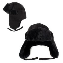 고급 검정 군밤모자 군인 방한모자 동계 겨울모자