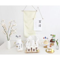 [판매] 나랑파티 사진 속 그대로 아가이름 주문 제작 반납없는 셀프 백일상 돌상, 08.온시디움