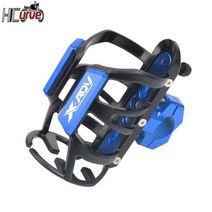 자동차 컵홀더 혼다 XADV750 X-ADV 750 XADV 오토바이 액세서리 CNC 음료 물컵 병 랙 거치대 장착, Blue