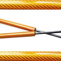 스트럿바 자동차 쇽업쇼바 올뉴카니발 폭스바겐 프론트 보닛 후드 댐퍼 300ZX 페어레이디 Z 1989-2000 용, 04 orange carbon fiber