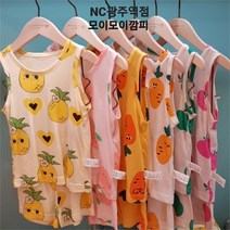 모이모이깜피 NC05 민소매모달실내복 MO21모달6중1택