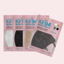 폴리테크 폴리에코 숨쉬기편한 4가지 색상 대형 KF94 새부리형 마스크 50매, 베이지, 1개, 1개