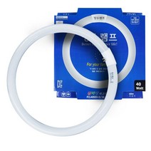 삼파장 원형형광등 40와트 주광색 1BOX 사무실 가정 거실 매장 천장조명등 써크라인형광등 환형형광램프 거실원형