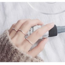 슈럭스 [당일출고] 패션 링 반지 925실버 플레인 (5호~19호)