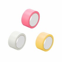 자국안남는 테이프 40mm 잘떨어지는 컬러 멀티 테이프, plaincu 은색