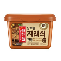 해찬들 재래식 된장, 500g, 20개