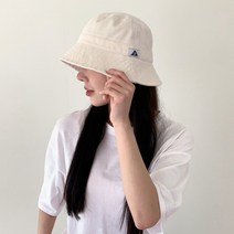 블루씨티 데일리 케이 패치 코튼 파스텔 무지 버킷햇 벙거지 모자