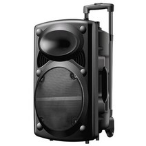 패시브 스피커 카페 매장 150w 블루투스 열 15인치 서브우퍼 k 노래 붐박스 야외, 블랙 12인치