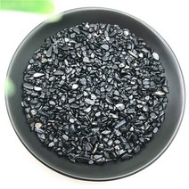 50g 3-5mm 자연 검은 전기석 스탈 자갈 돌 미네랄 표본 천연 돌과, 한개옵션0