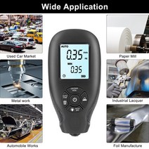 LCD Automobile Film Thickness Meter 0-2000UM High-precision Car Paint Coating Tester Gauge Manual To, 한개옵션0