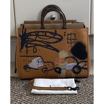 COACH X JEAN MICHEL BASQUIAT ROGUE 39 WITH SNAKESKIN DETAIL 6884