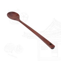 승주공예 전통 목기 생옻칠 둥근 요리스푼, 없음, 1개