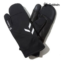 [골드윈] 골드윈 남녀공용 3 핑거 스키 글러브 GJ3GK50A_BLK