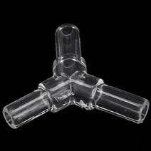 진스아쿠아협력업체 투명 Y자 에어 분지 (3개)
