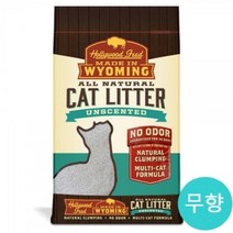 와이오밍 내추럴 고양이모래 무향 9.07kg 20 lbs, 상세페이지 참조
