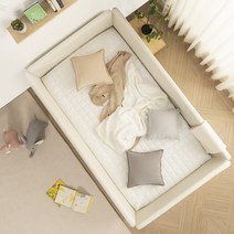 홀릭 슬림 평상형/데이베드/범퍼침대 매트제외, 범퍼 SS 아이보리