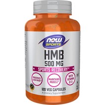 나우푸드 HMB 500mg 베지 캡슐, 120개입, 1개, 120정