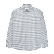 프랑코페라로 남성 멀티체크 셔츠 블루 A0A840444