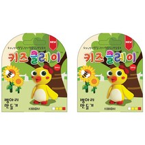 키뿜 키즈클레이 미니 (30g) 2개세트, 병아리 2개
