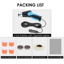 차량용 광택기 연마기 컴파운드 광택기/폴리셔 8500 가변 속도 미니 전기, 3.
