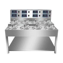 솥밥 업소용 기계 단체 돌솥밥 밥솥 대형 스마트 식당, 상세 페이지 참고, 6 헤드 이중 이중 행 냄비 밥 기계