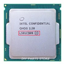 I77700 인텔 QHQG 엔지니어링 버전 ES 의 I7 6400T I76700K 프로세서 CPU 2.2GHz Q0 스텝 쿼드 코어 소켓 1, 한개옵션0
