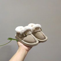 바로배송 남아 여아 아기 유아 밍크 어그부츠 키즈 겨울 털 신발