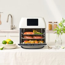 아이닉 대용량 에어프라이어 16L + 7종 조리도구, 크림화이트(3월중순출고), AO-16L