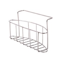 호아프_ 깔끔한 싱크대 수세미망 ( 스텐 수세미 걸이 주방 씽크대 정리함 건조대 받침대 보관), 1개입