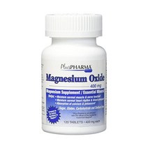 마그네슘 산화물 400mg 120정 에센셜 미네랄