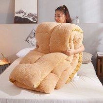 양모이불 겨울 알파카 이불 솔리드 컬러 벨벳 싱글 퀼트 울 두꺼운 양털 담요 따뜻한 겨울 봄 이불 가을 럭