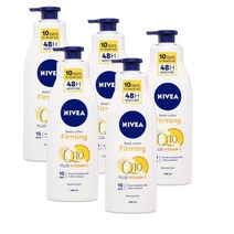 니베아 바디 퍼밍 로션 큐텐 플러스 비타민C 노멀 스킨 400ml Nivea Body Firming Lotion Q10 Plus, 5개
