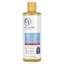 Dr. Jacobs Naturals Dr. Jacobs Naturals 퓨어 카스티야 습진 완화 바디 워시 및 샴푸 473ml(16oz), 3개