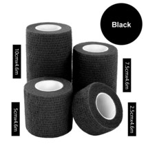 핑거밴드 골프 손가락 밴드 12 롤 2 5 15cm 자기 접착 붕대 애완 동물 Elastoplast 응집 근육 테이프 관절 랩 응급 처치 키트, 05 15cmx4.5m, 06 12 rolls black