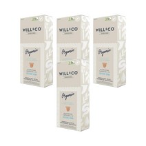 윌앤코 네스프레소 호환 커피 캡슐 10개 Will Co Nespresso Compatible Coffee Capsules, 4팩