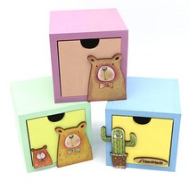 귀요미한칸서랍 10x10cm 반제품, 낮은서랍1개