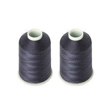 [동대문패션포인트] 45S/2 고급 코아사 1700m 2콘, 0646(곤색빛띠는보라)