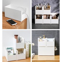 주방 생활용품 깔끔수납 다용도 정리함 책정리함 책상, 1개, G형